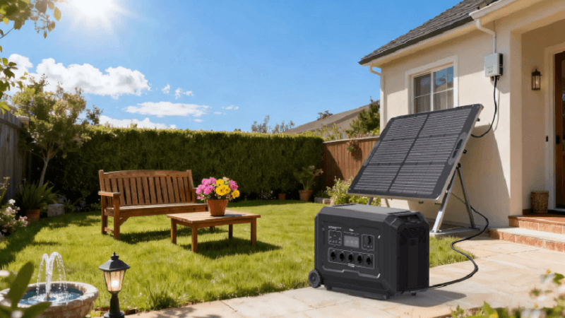 How a Whole House Solar Generator Can Provide Backup Power for Your Home During Emergencies