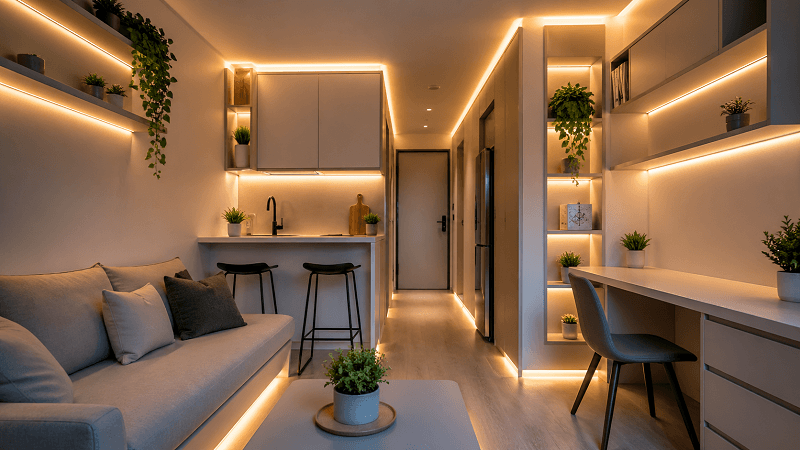 Why LED Strip Lighting Is Perfect for Small Space Optimization
