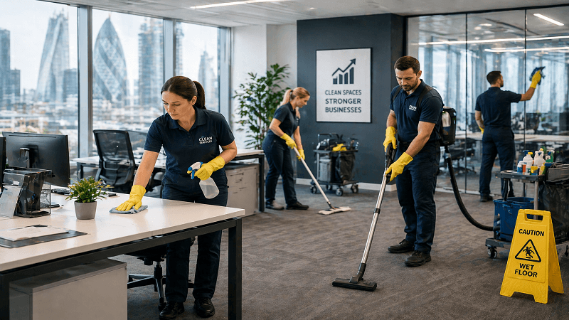 Why Trusted Commercial Cleaners in London Offices Are Essential for Business Success