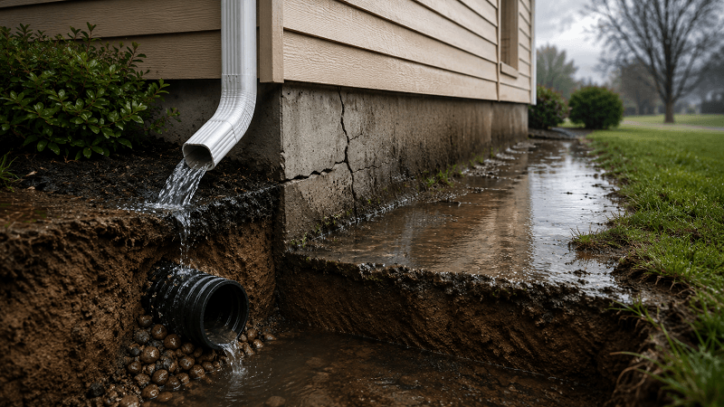 The Overlooked Drainage Issues That Quietly Stress Your Foundation