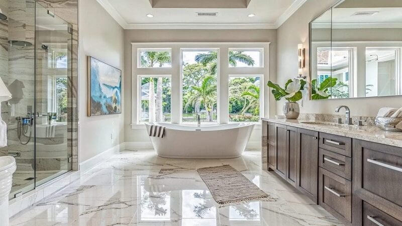 Top Tile and Stone Trends for Luxury Bathrooms and Modern Homes