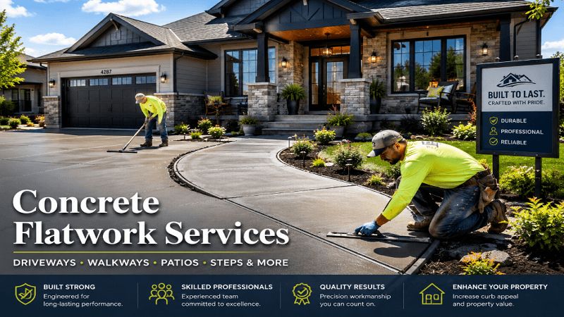 What Property Owners Should Know About Concrete Flatwork Services?