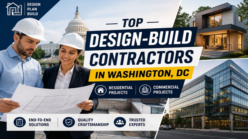 Top Design-Build Contractors in Washington, DC for Residential and Commercial Projects