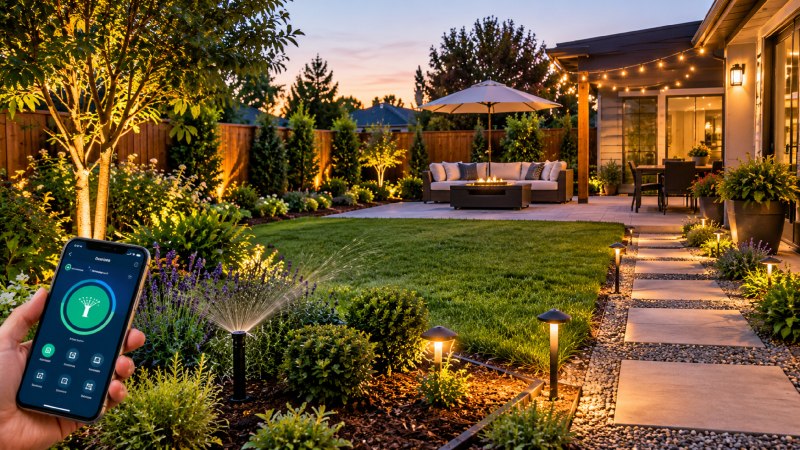 Smart backyard upgrades